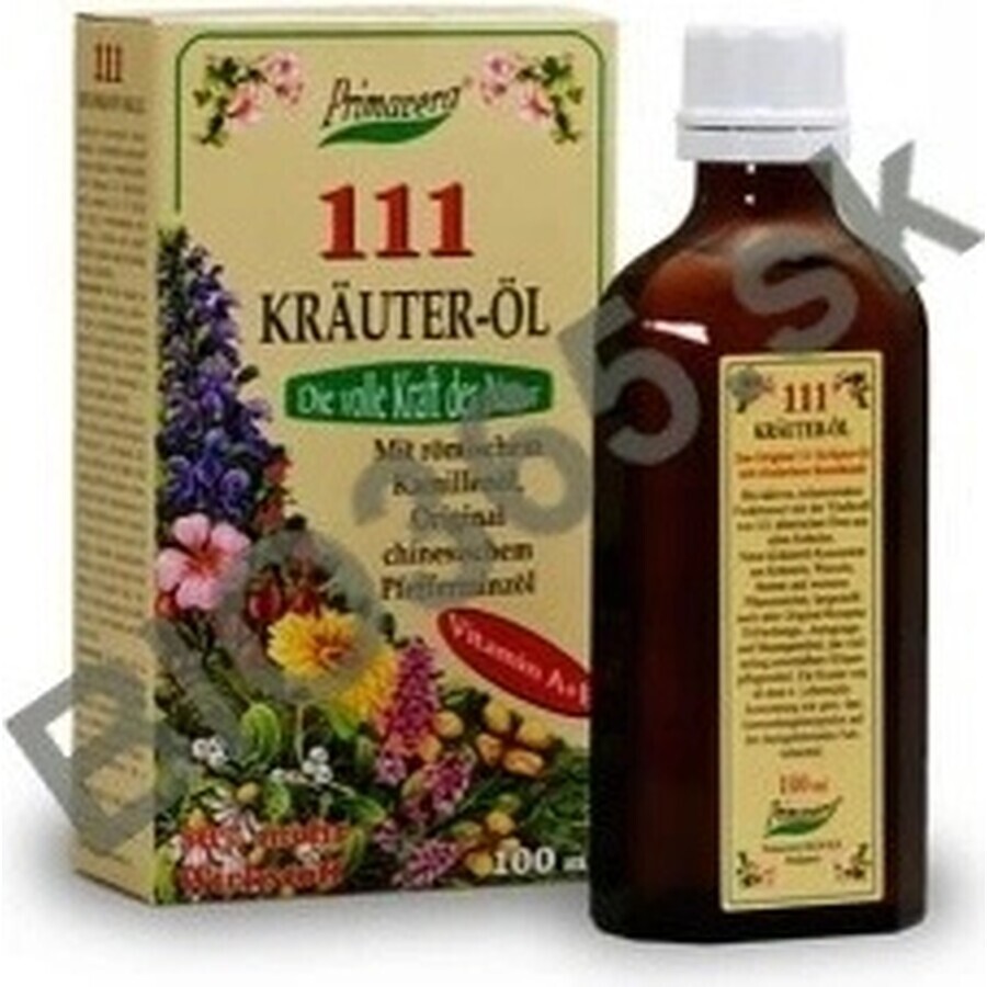 PRIMAVERA 111 KRÄUTER-ÖL 1×100 ml, olio vegetale