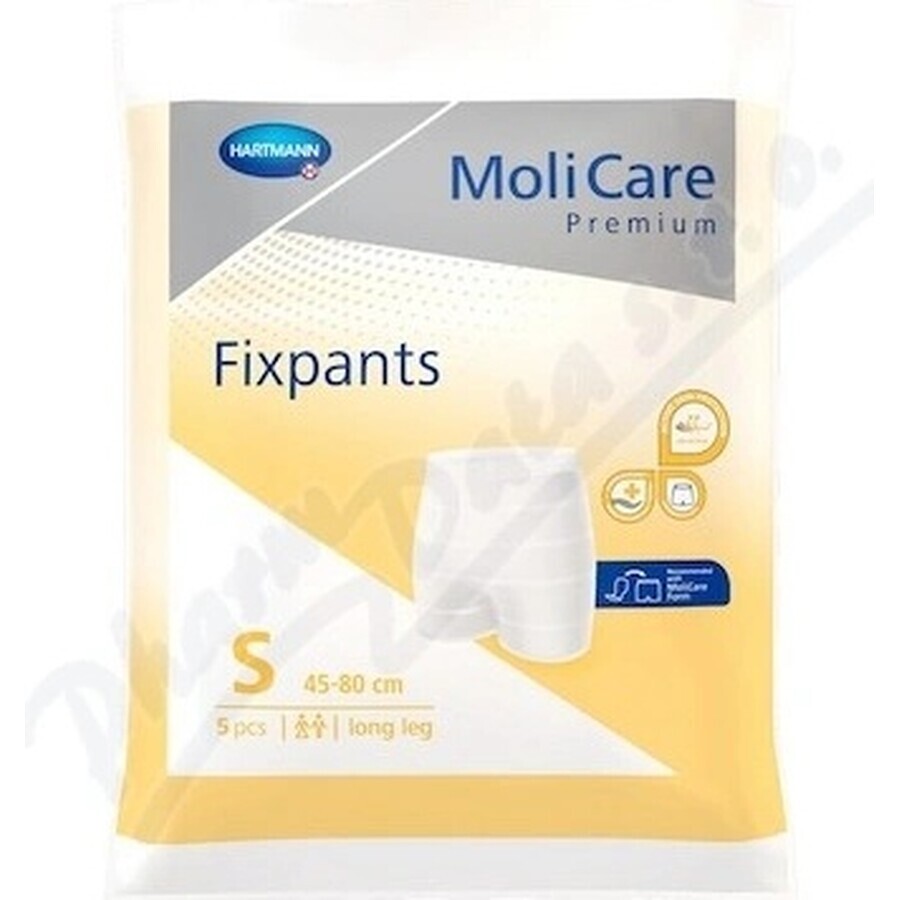 Hartmann MoliCare Premium Fixpants Langes Bein S 1×5 Stück, Fixpants (45-80 cm)