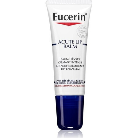 Eucerin ACUTE LIP BALM baume à lèvres 1×10 ml, lèvres extrêmement sèches