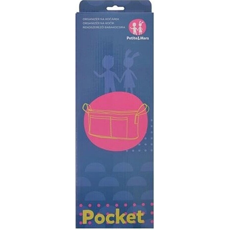 Pocket Petite&Mars kinderwagenorganizer 1×1 pc Pocket Petite&Mars 1×1 pc, praktisch