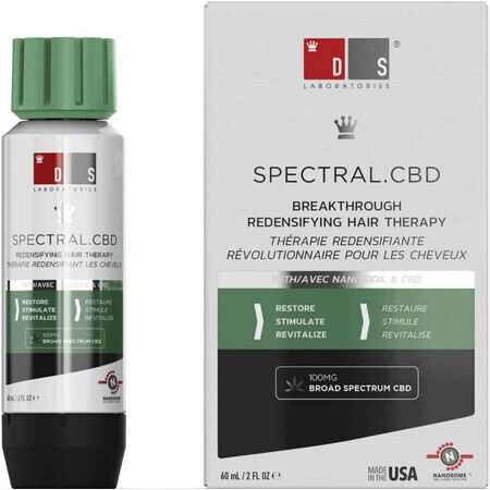 DS Laboratories sérum anti-chute de cheveux avec Nanoxidil SPECTRAL CBD 60 ml 1×60 ml, sérum anti-chute de cheveux