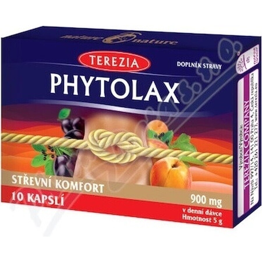 TEREZIA PHYTOLAX 1×10 cps, food supplement