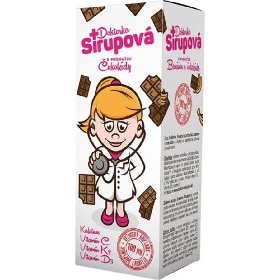 Doctor Syrup Calcium syrup 1×100 ml, chocolate flavor