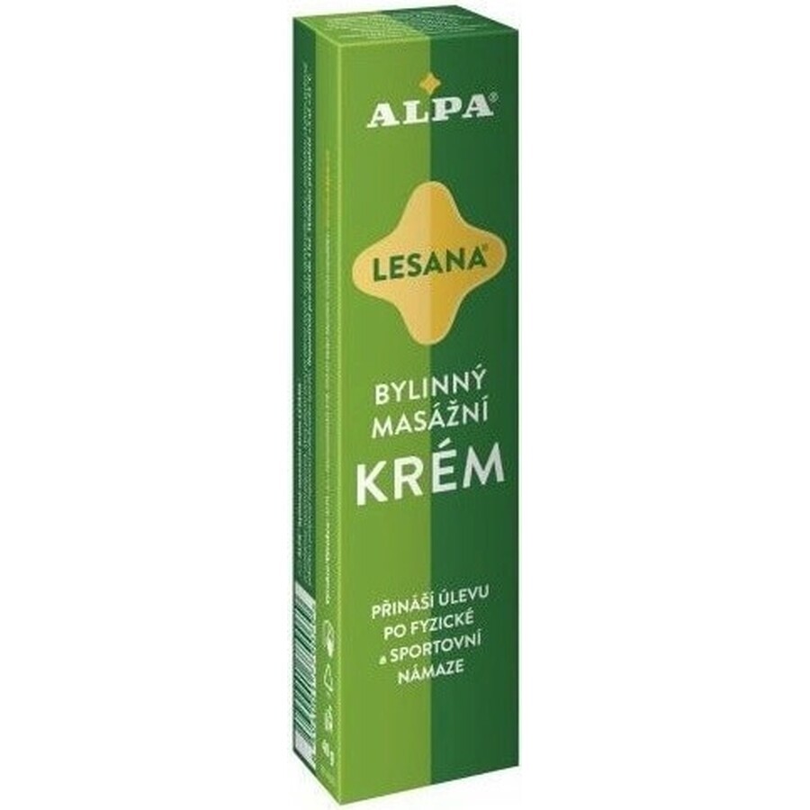 ALPA CREAM LESANA 1×40 g, herbal massage