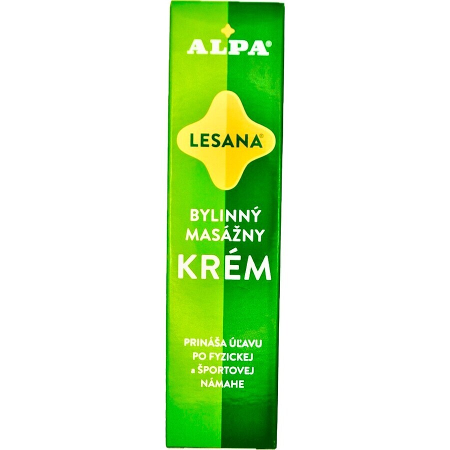 ALPA CREAM LESANA 1×40 g, herbal massage