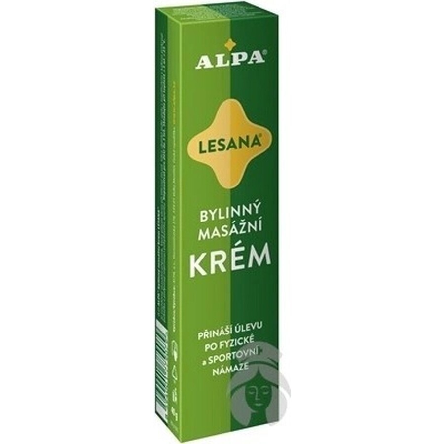 ALPA CREAM LESANA 1×40 g, herbal massage