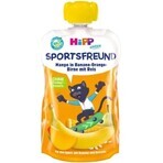 HiPP BIO KINDER Banane Orange Orange Poire Mangue Poire Riz 1×120 g, fruits et céréales, 12m+.