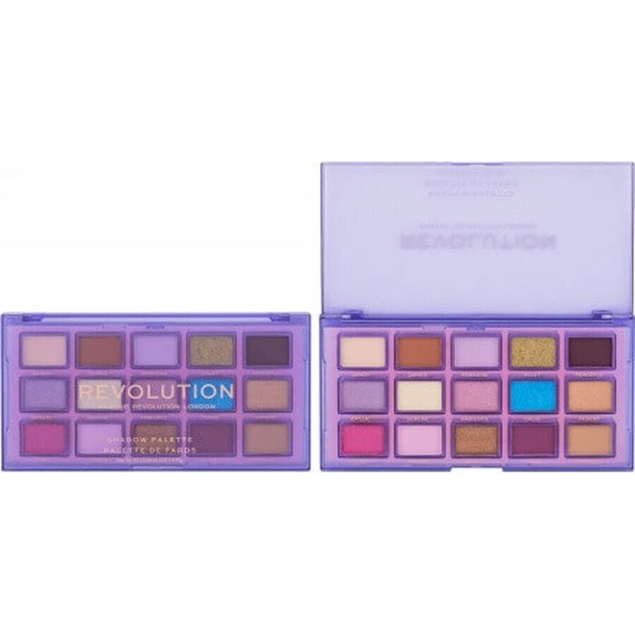 Revolution, Reflective Sugar Ray Eyeshadow Palette 1×11.25 g, palette d'ombres à paupières