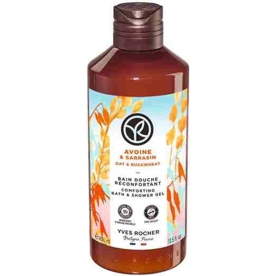 Yves Rocher Oats & Buckwheat Shower Gel 1×400 ml, shower gel: ceny i cechy