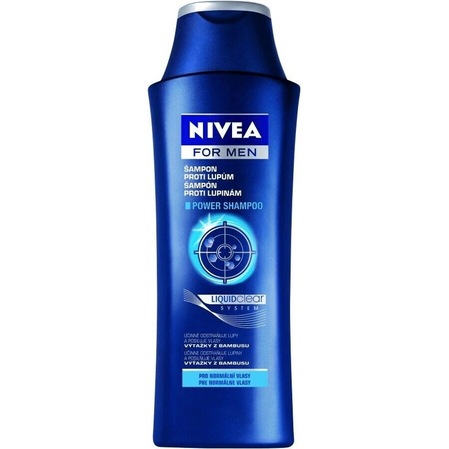 Nivea Men Power Anti-dandruff shampoo 1×250 ml, shampoo