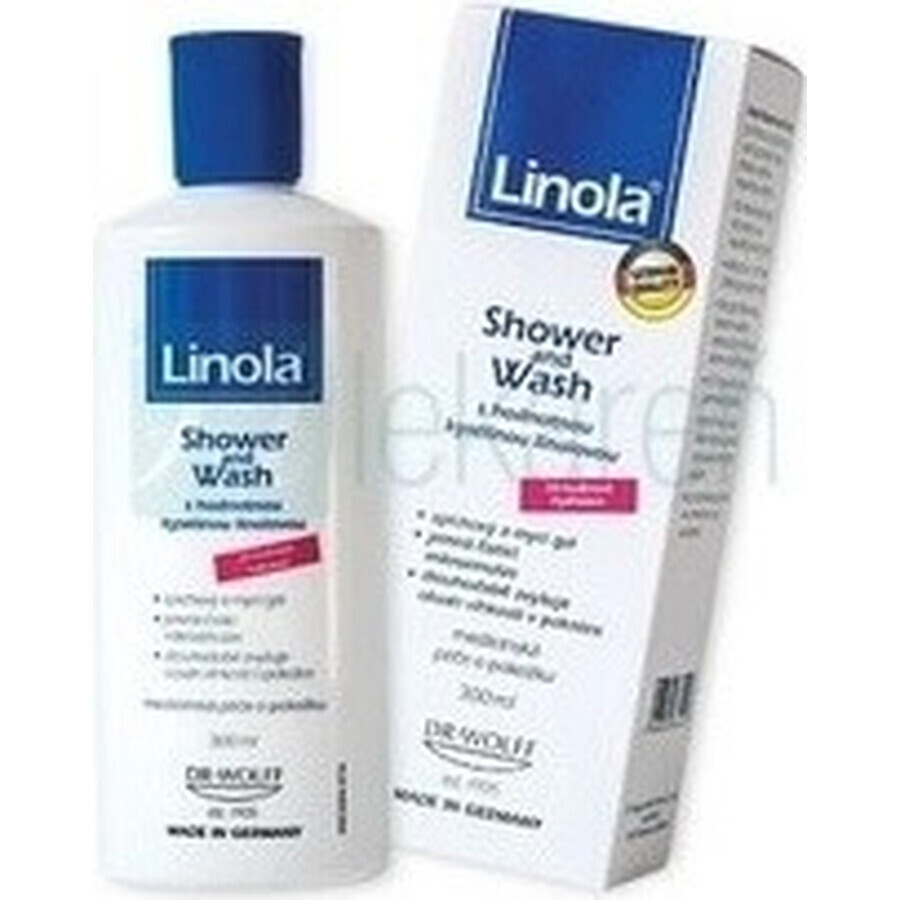 Linola Douche und Wasch 1×300 ml, gel-emulsie