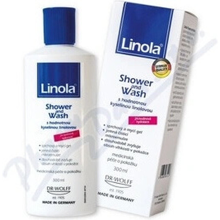 Linola Douche und Wasch 1×300 ml, gel-emulsie