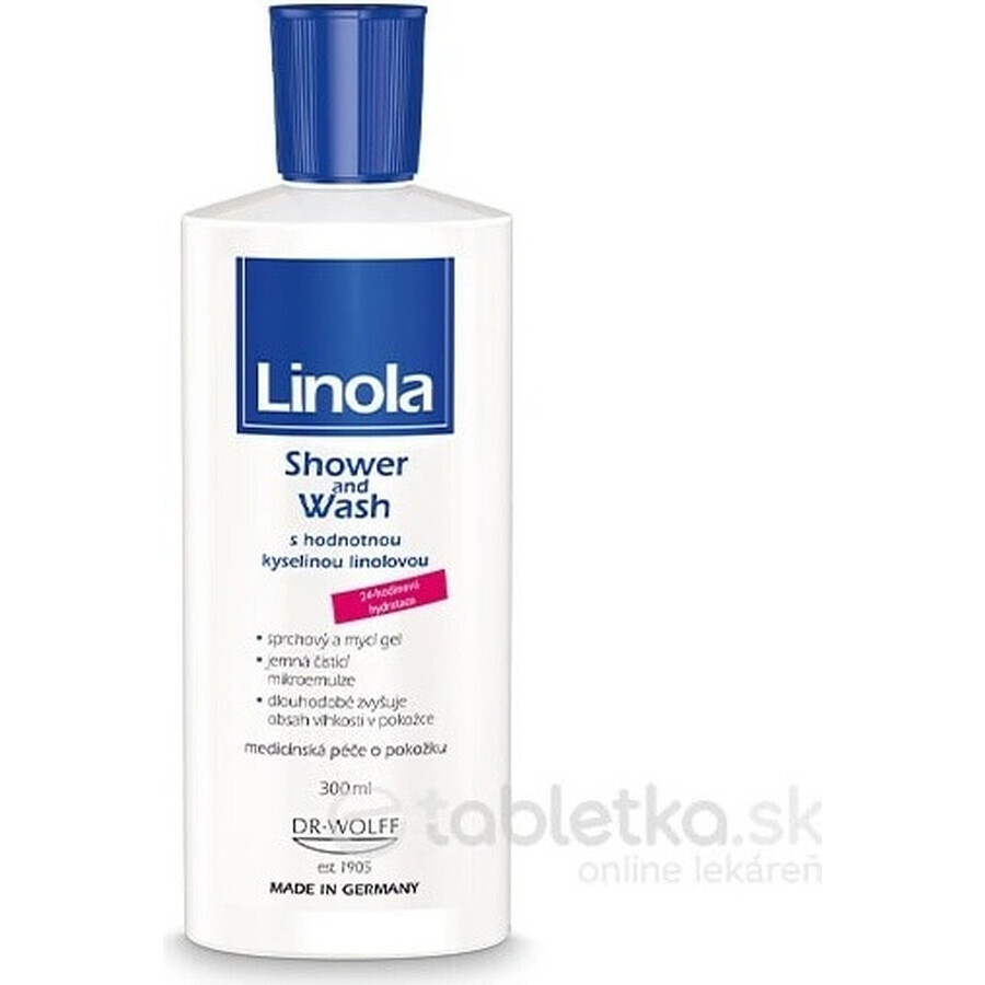 Linola Douche und Wasch 1×300 ml, gel-emulsie