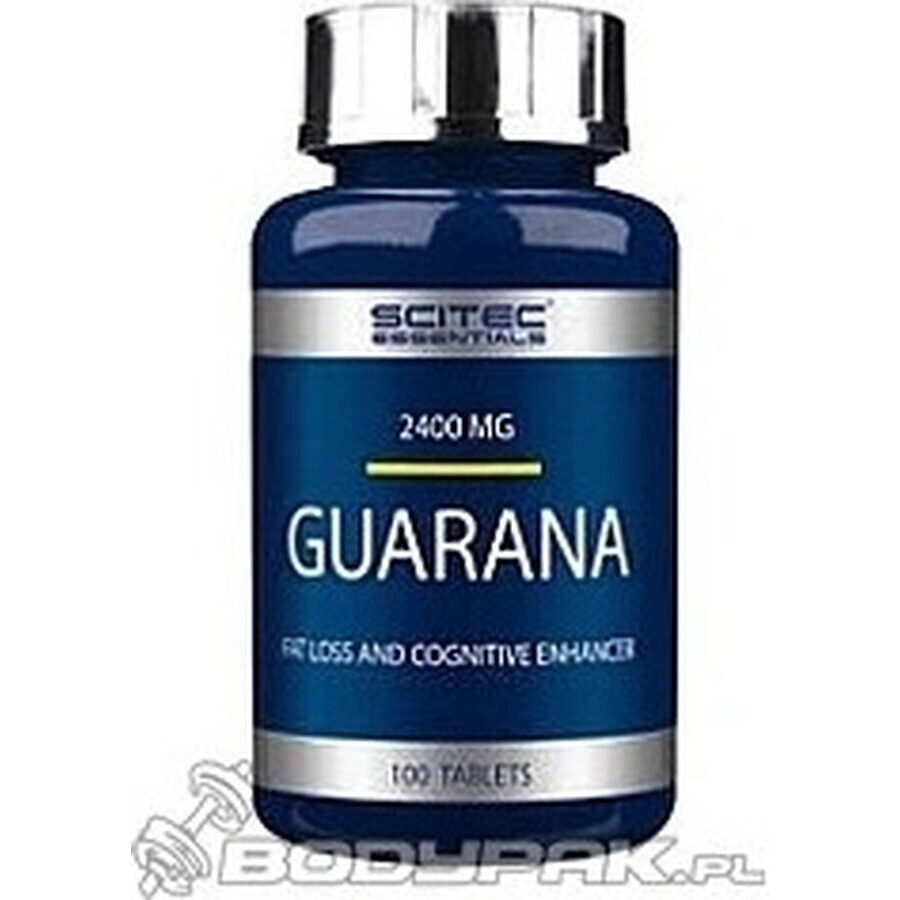 Scitec Nutrition Super Guarana 1×100 tbl, complemento alimenticio