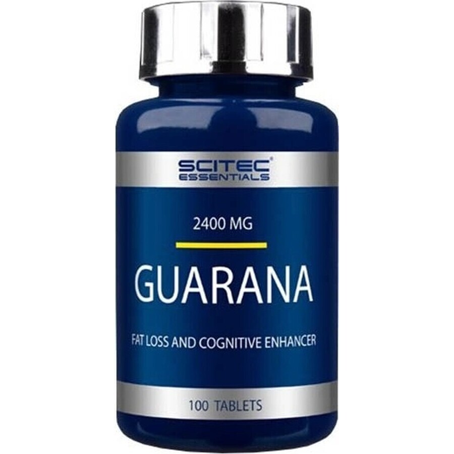 Scitec Nutrition Super Guarana 1×100 tbl, complemento alimenticio