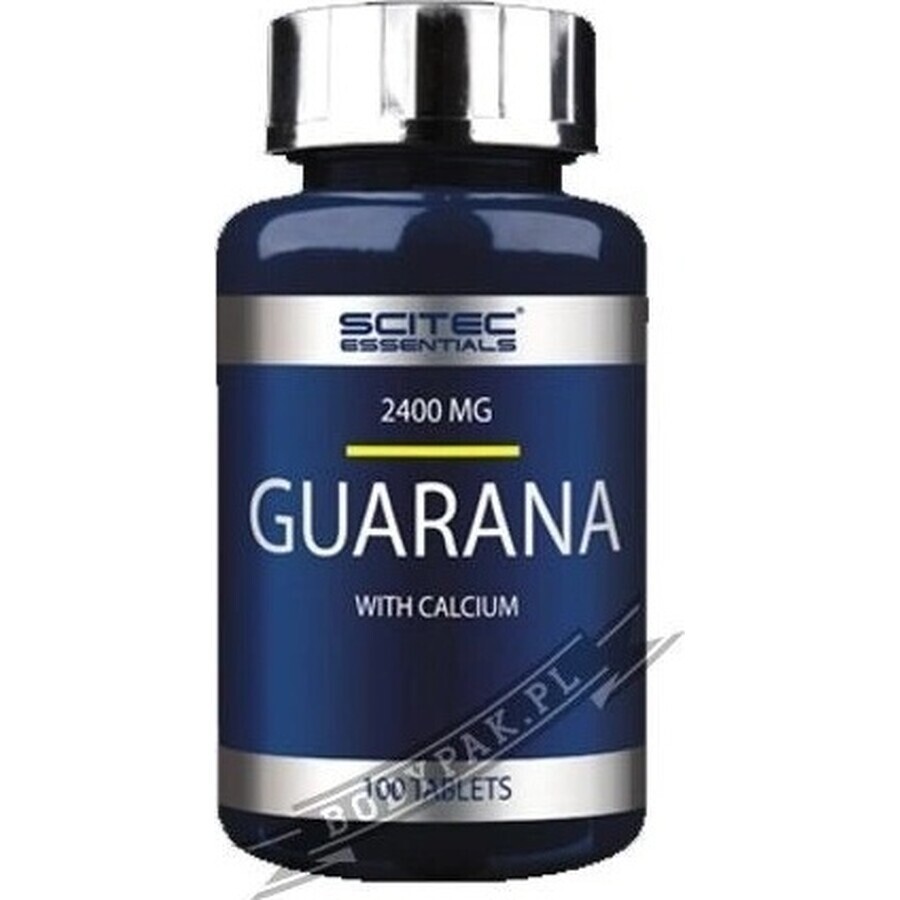 Scitec Nutrition Super Guarana 1×100 tbl, complemento alimenticio