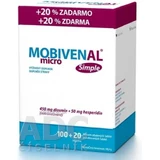 MOBIVENAL micro Simple 1×120 tbl, food supplement
