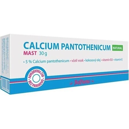 MedPharma CALCIUM PANTOTHENICUM Natuurlijk 1×30 g, zalf