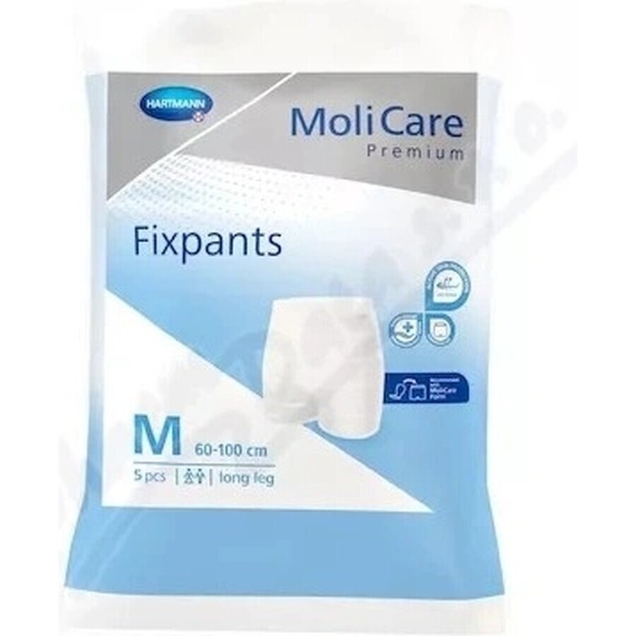 MoliCare Premium Fixpants langes Bein langes Bein M 1×5 Stück, Fixpants (60-100 cm)