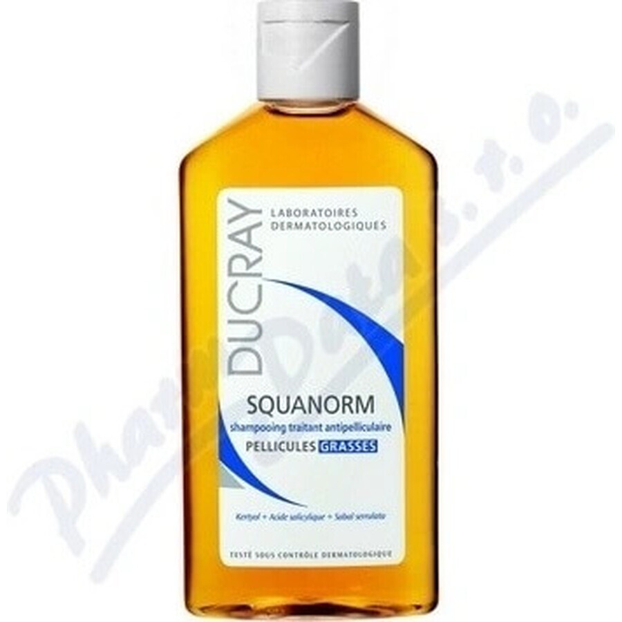 DUCRAY SQUANORM - PELLICULES SÉCHES 1×200 ml, Shampoo gegen trockene Schuppen