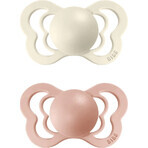 BIBS Supreme ivory/blush 1×2 - size 2