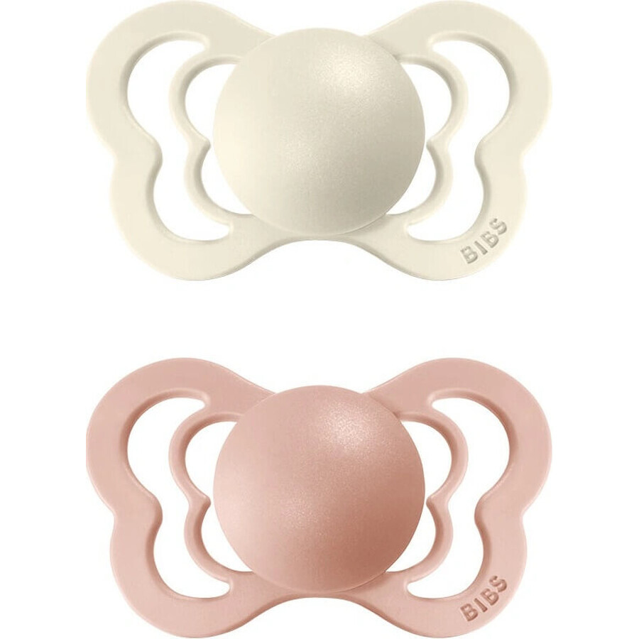 BIBS Supreme ivory/blush 1×2 - size 2