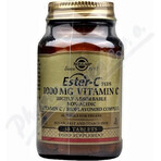 Solgar Ester-C plus 1000 mg vitamina C no ácida con complejo bioflavonoide 30 cápsulas 1×30 tbl, complemento alimenticio