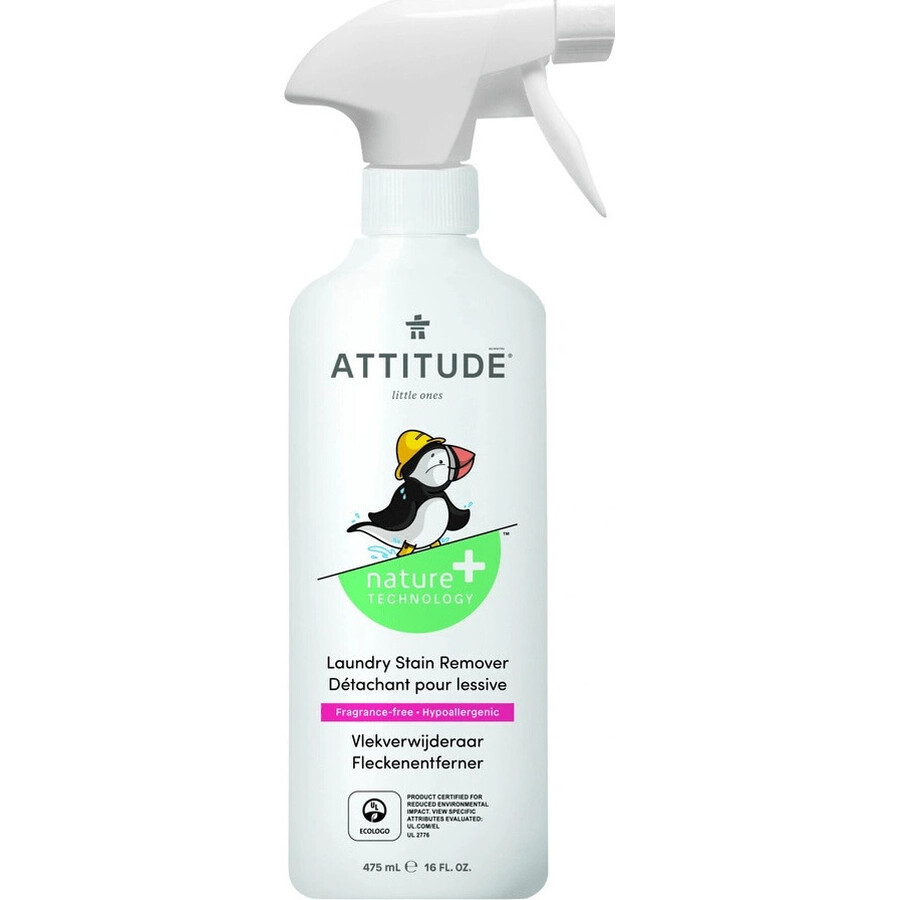 ATTITUDE Baby Detergente per bucato Spray 1×800 ml, smacchiante