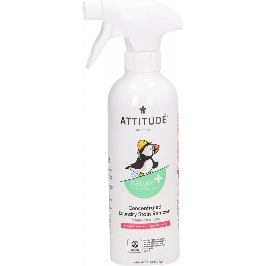 ATTITUDE Baby Detergente per bucato Spray 1×800 ml, smacchiante