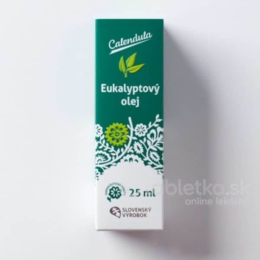 Calendula Eucalyptus Olie 1×25 ml, olie voor inhalatie