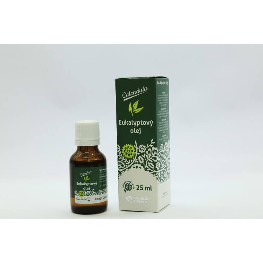 Calendula Eucalyptus Olie 1×25 ml, olie voor inhalatie