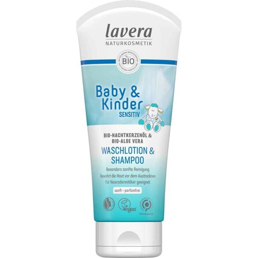 Lavera Haar- und Körpershampoo für Kinder 200ml 1×1 St.