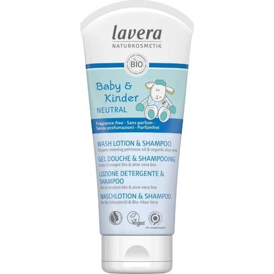 Lavera Haar- und Körpershampoo für Kinder 200ml 1×1 St.