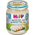 HiPP Organic purée de dinde 1×125 g, apéritif à base de viande pour enfants