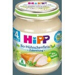 HiPP Organic purée de dinde 1×125 g, apéritif à base de viande pour enfants