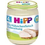 HiPP Organic purée de dinde 1×125 g, apéritif à base de viande pour enfants