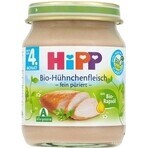 HiPP Organic purée de dinde 1×125 g, apéritif à base de viande pour enfants