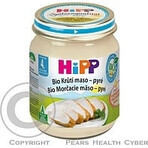 HiPP Organic purée de dinde 1×125 g, apéritif à base de viande pour enfants