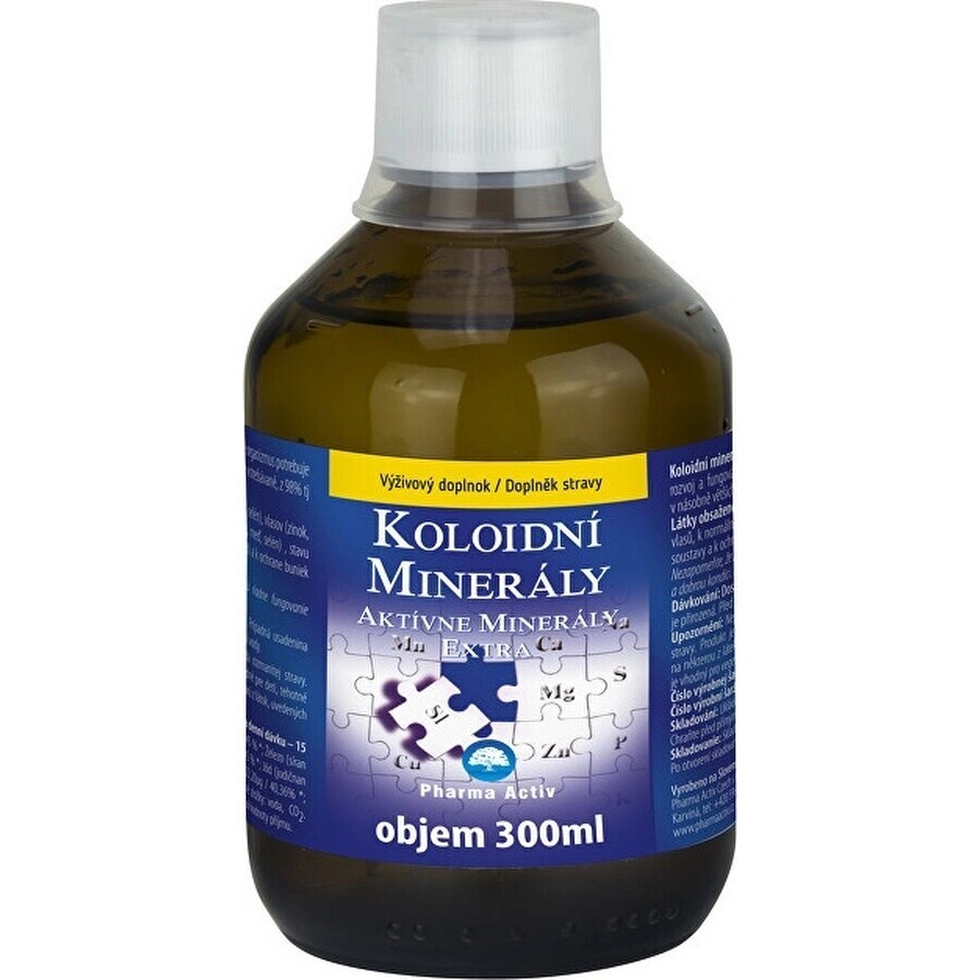 AURUM Active minerals extra 1×300 ml, colloidal minerals