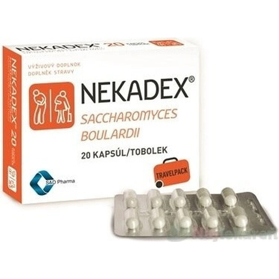 NEKADEX 1×20 cps, food supplement