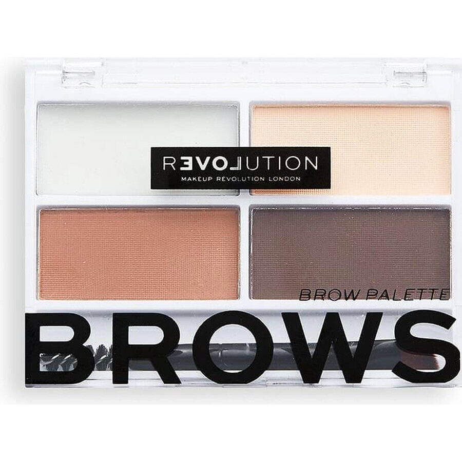 Revolution Relove, Colour Cult Medium, wenkbrauwverzorgingsset 1×3,20 g, wenkbrauwverzorgingsset