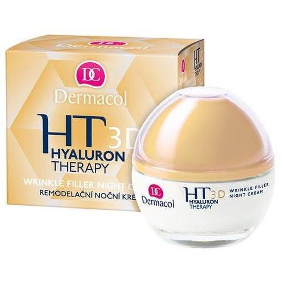 DERMACOL HYALURON THERAPY 3D Nachtcreme 1×50 ml, Nachtcreme