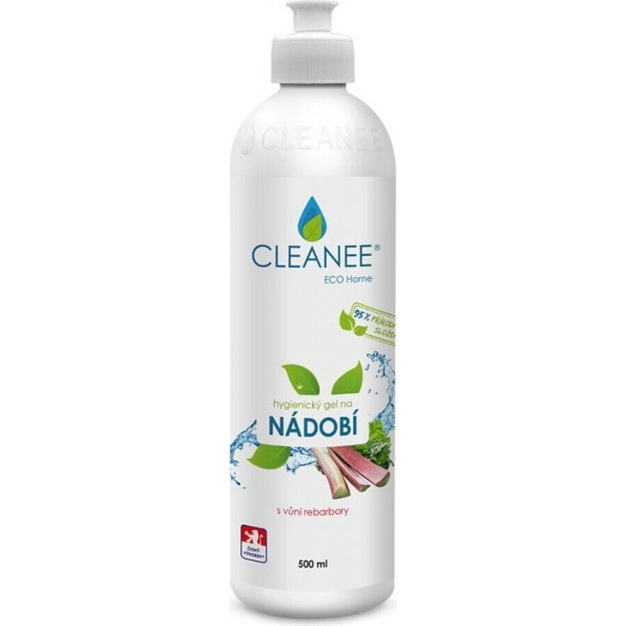 EKO Cleanee Afwasgel met rabarbersmaak 500ml 1×500 ml, afwasgel