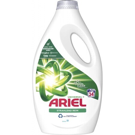 Ariel Gel 1.7l / 34PD Universal+ 1×1.7 l gel