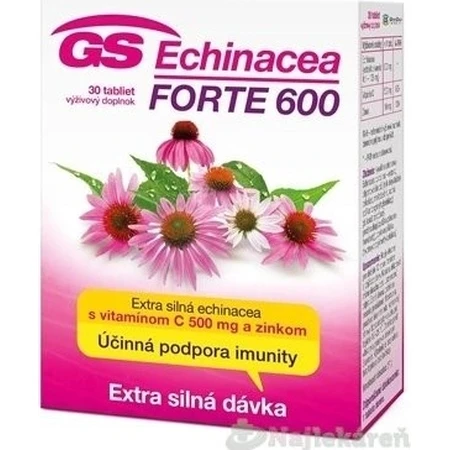 GS Echinacea FORTE 600mg 1×30 tbl, food supplement