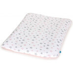 CEBA Changing mat cover 2 pcs Candy Pink+Bird World 1×2 pcs, with pattern