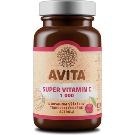 AVITA SUPER VITAMIN C 1000 mg 1×60 cps, Nahrungsergänzungsmittel