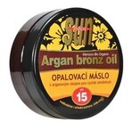 VIVACO SUN ARGAN BRONZE SPF15 Arganolie Zonnebrandcrème Boter 1×200 ml, waterproof