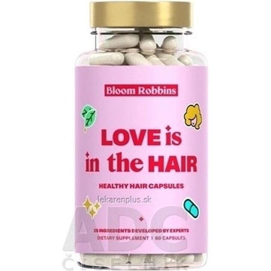 LOVE is in the HAIR - Capsules voor gezond haar 1×60 stuks, voedingssupplement