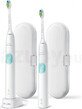 Philips Sonicare 4300 HX6807/35 1+1 1&#215;1 set, sonische tandenborstel 2 stuks